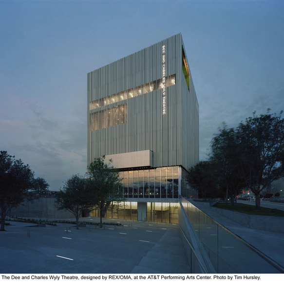 Teatro Dee y Charles Wyly / REX + OMA - Teatro