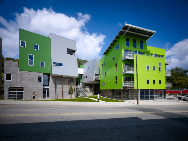 Glass Lofts / Front Studio Architects - Loft, Facade