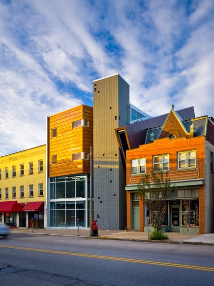 Liberty Medical Center / Front Studio Architects - Healthcare Center, Facade, Door