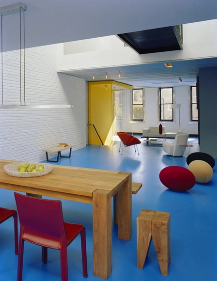 Town House / Robert Gurney Architect - Interior Design, Kitchen, Table, Chair, Countertop