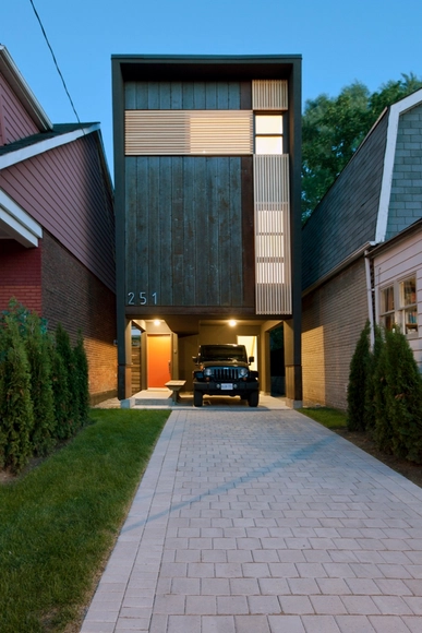 Shaft House / rzlbd - Houses, Facade, Lighting