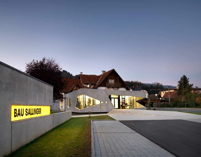 Bau Sallinger Office / Spado Architects - Offices, Facade