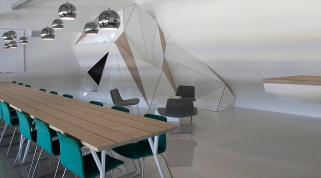 Sky Box / MAPT - Interior Design, Stairs, Handrail, Chair