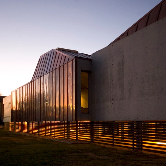 Centre for the Interpretation of Rivers / Jose Juan Barba - Learning, Facade, Fence