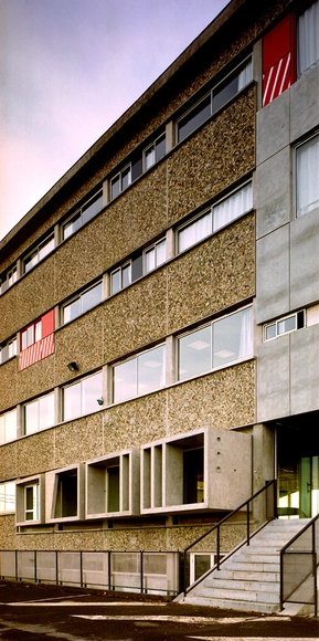 Lycée de Bagatelle / Laurens & Loustau Architectes - Educational Architecture, Facade, Handrail, Balcony