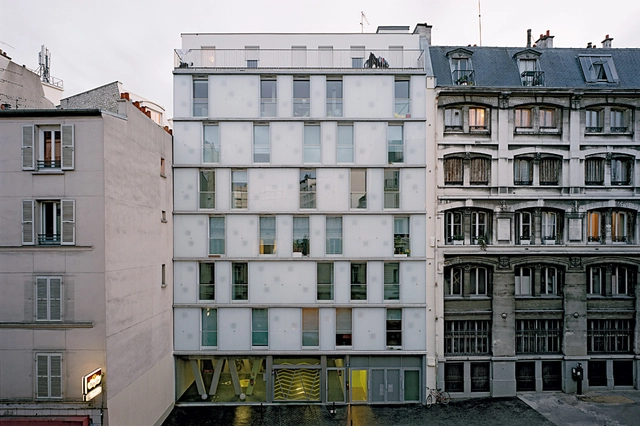 Louis Blanc Social Housing / ECDM - Social Housing, Facade