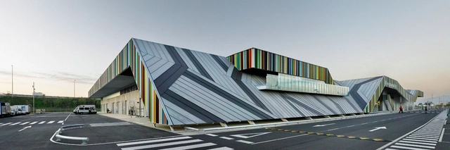 Mercabarna Flor Market / WMA - Commercial Architecture, Facade