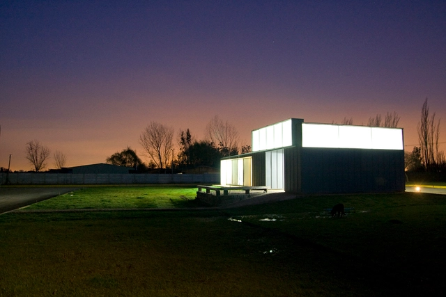Ecopellets Offices / Iván Bravo Arquitectos - Industrial Architecture, Facade