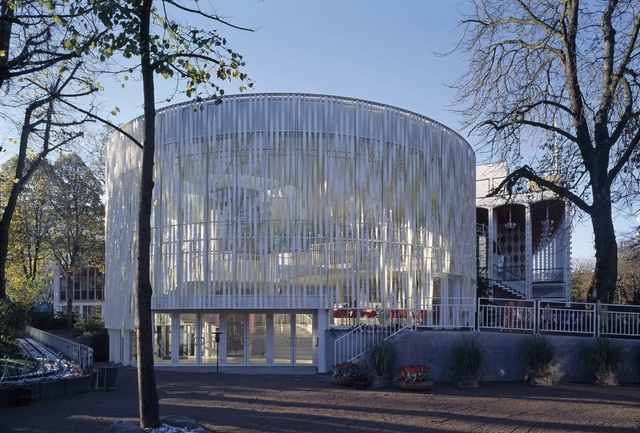 Tivoli Concert Hall / 3XN - Concert House, Facade, Arch