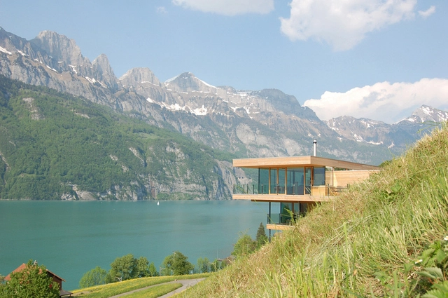 Walensee House / km Architektur - Houses, Forest