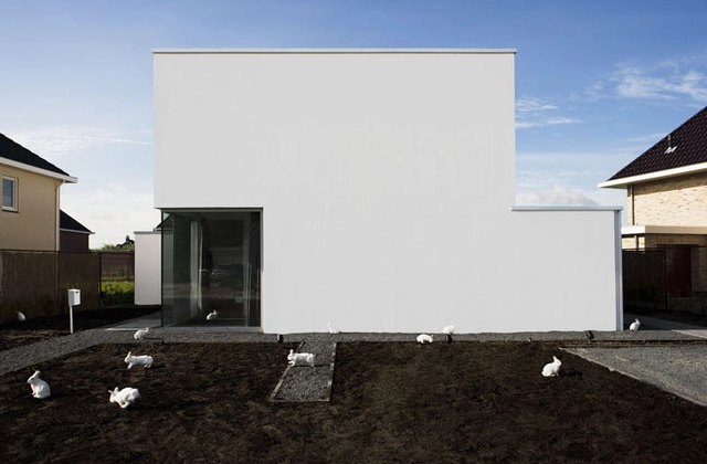 Villa Peet / Studio Klink - Houses, Courtyard, Facade