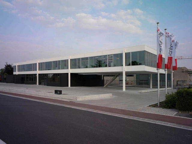 Vanhaerents office building / BURO II - Office Buildings, Facade