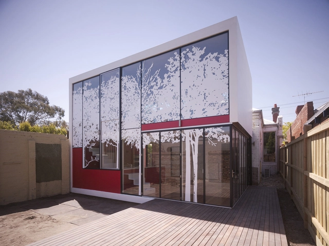 Tattoo House / Austin Maynard Architects - Houses, Facade, Door, Handrail