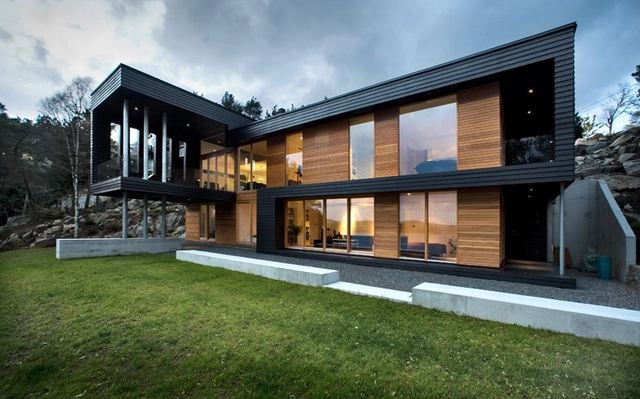 卑尔根别墅设计 / Saunders Architecture - 独立住宅