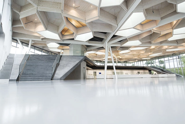 Restaurante do Campus e Centro de Eventos / Barkow Leibinger Architects - Gustav Düsing - Pavilhão 