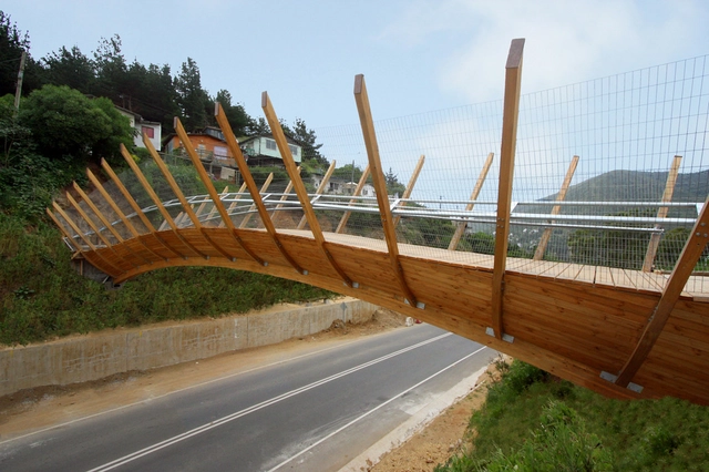 Pedestrian Bridge in Zapallar / Enrique Browne - 人行桥