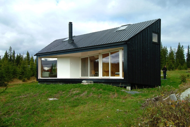 Cabin Nordmarka / JVA - Cabins & Lodges, Facade