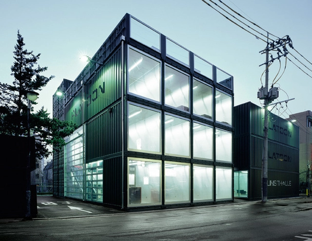 Platoon Kunsthalle / Platoon + Graft Architects - Temporary Installations, Facade