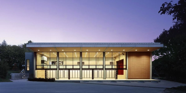 Community Center in Zimmern / Ecker Architekten - Community Center, Door, Facade, Column