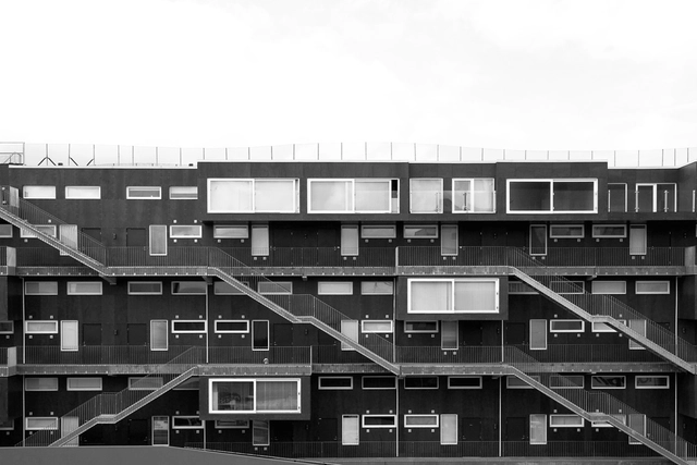 Støperigaten 25 / Alliance arkitekter - Housing, Facade, Balcony