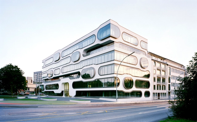 An der Alster 1 / J. Mayer H. Architects - Office Buildings, Facade