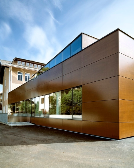 Kuchl Grammar School / kadawittfeldarchitektur - Refurbishment, Facade