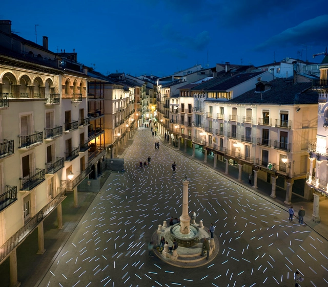 Plaza del Torico / b720 Fermín Vázquez Arquitectos - Square, Courtyard, Facade