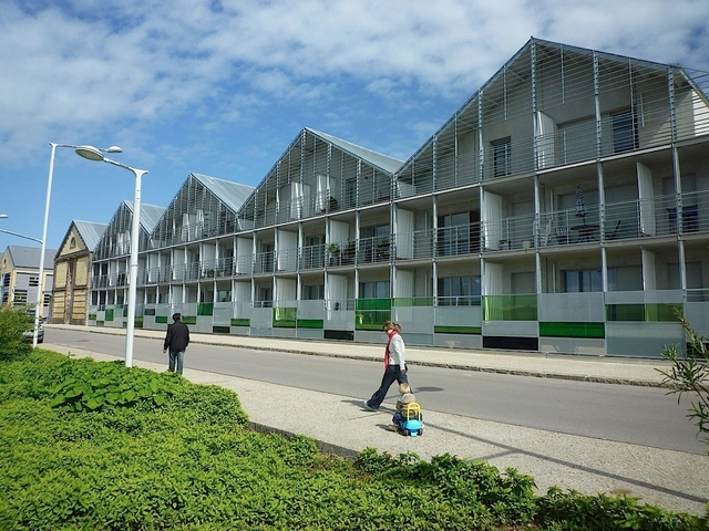 The Docks Dombasles / Hamonic + Masson architects - Office Buildings, Garden, Facade