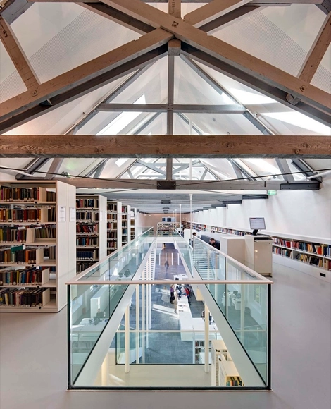 乌得勒支大学图书馆 / Grosfeld van der Velde Architecten - 更新项目