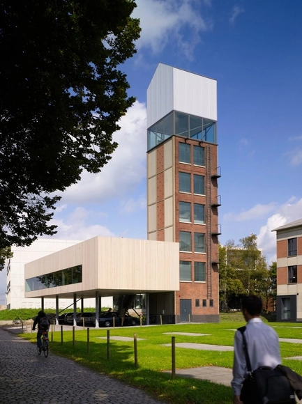 Architecture Office / Grosfeld van der Velde Architecten - Renovation, Facade, Bench