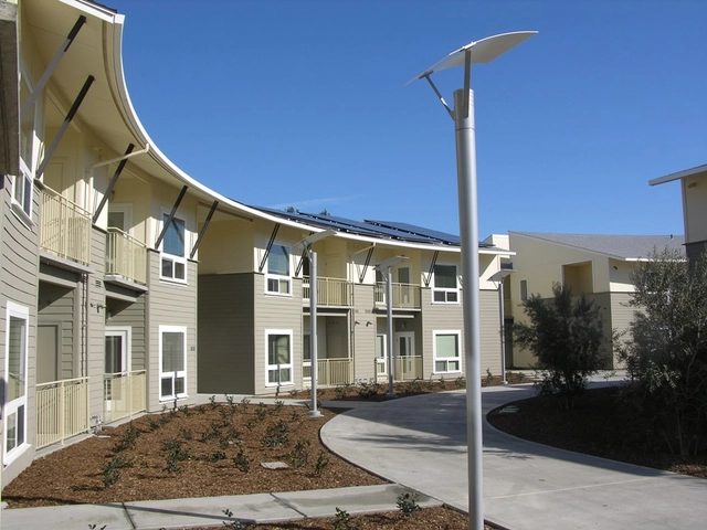 Casa Grande Senior Apartments / Archumana - Social Housing, Facade, Lighting