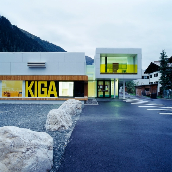 KIGA / AllesWirdGut Architektur - Kindergarten, Facade