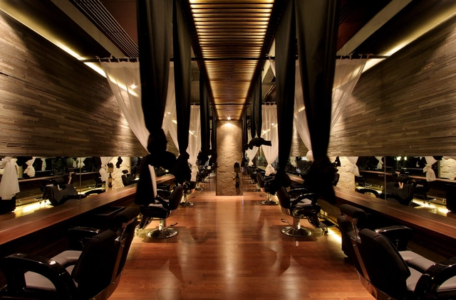 Hairu Hair Treatment / Chrystalline Architect - Spa, Lighting, Chair, Table