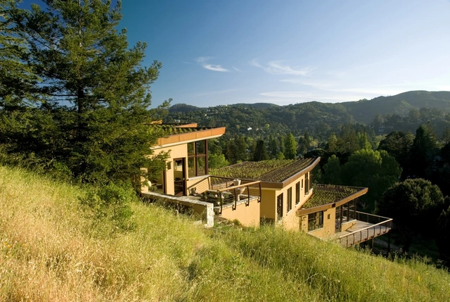 Mill Valley Hillside / McGlashan Architecture - Houses, Facade, Forest