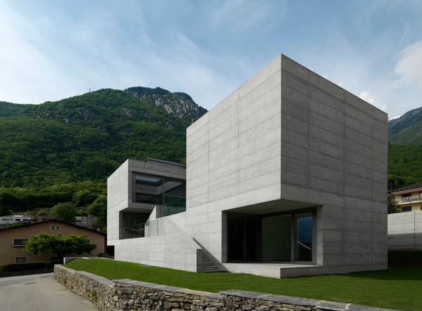 House in Lumino / Davide Macullo Architects - Houses, Facade