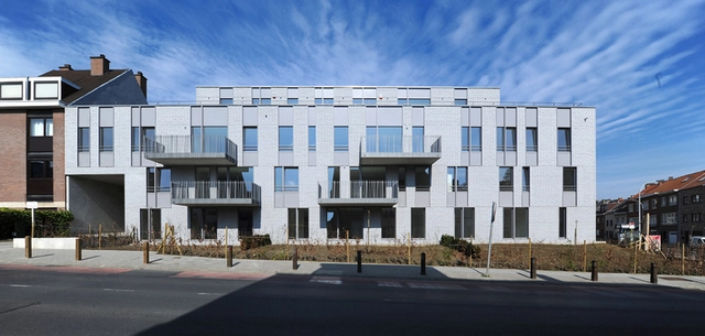 Dolez / B612 Associates - Apartments, Facade, Door