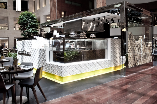 Posh Cafe / Jassim AlShehab - Interior Design, Facade, Table, Chair