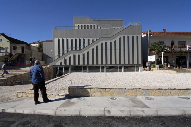 Narona Archaeological Museum / Radionica Arhitekture - Museum, Facade, Column