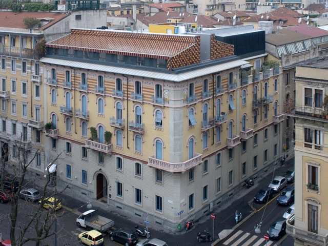 屋顶上的住宅 / De Amicis Architetti - 更新项目