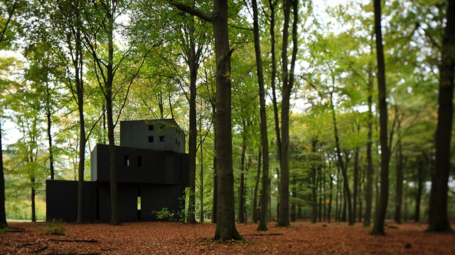 House of Dr. Jung at the Kröller-Müller Sculpture Garden /  - Museum, Forest