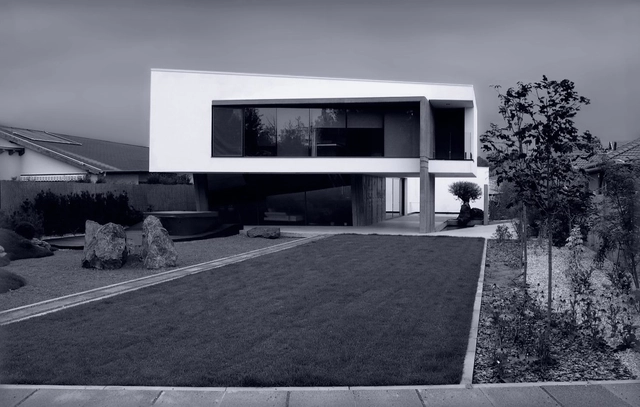 House in the Green Belt of Budapest / HMS-plan - 独立住宅