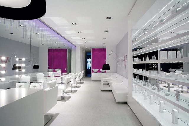 Salón de Belleza Actuälis  / Cm2 Disseny - Diseño De Interiores, Iluminación, Sillas