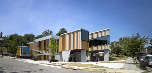 美国贝尔维尤图书馆 / Adjaye Associates - 图书馆