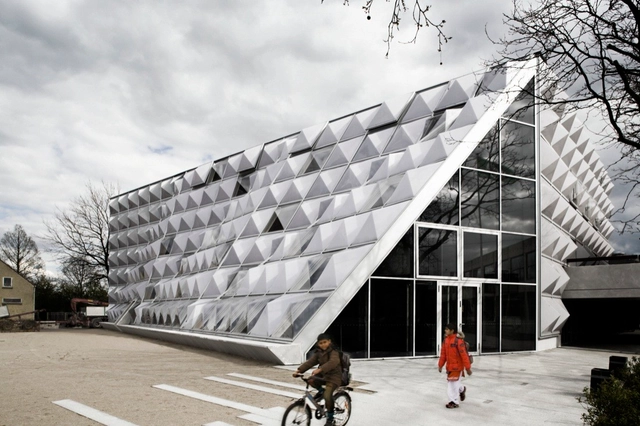 Taastrup Theater / Cobe - Renovation, Facade
