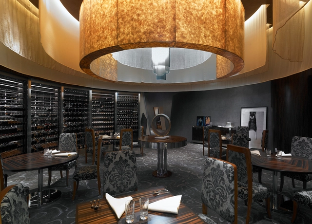 Waku Ghin Restaurant / JZA+D - Interior Design, Table, Chair, Lighting