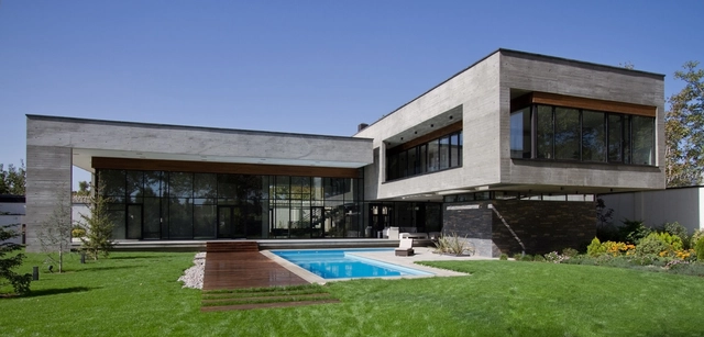 Villa Kiani / Makan Rahmanian and Kamran Heirati - Houses, Garden, Facade, Door