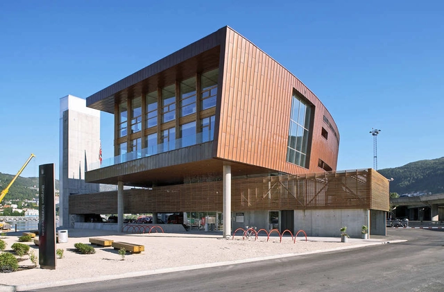 Bergen Fire station / Stein Halvorsen Arkitekter - Fire Station, Facade