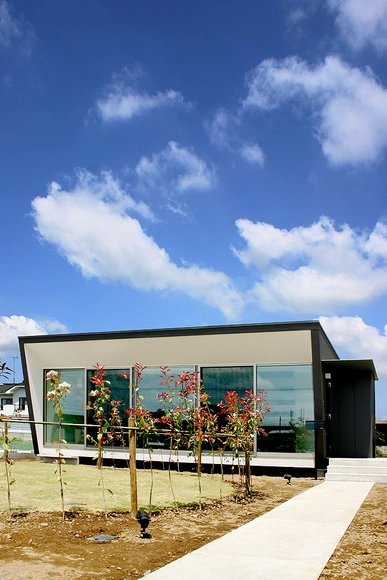 House With Concrete Louvers / StudioGreenBlue - Houses, Facade