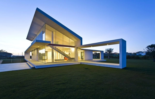 Villa T / Architrend Architecture - Houses, Facade, Door