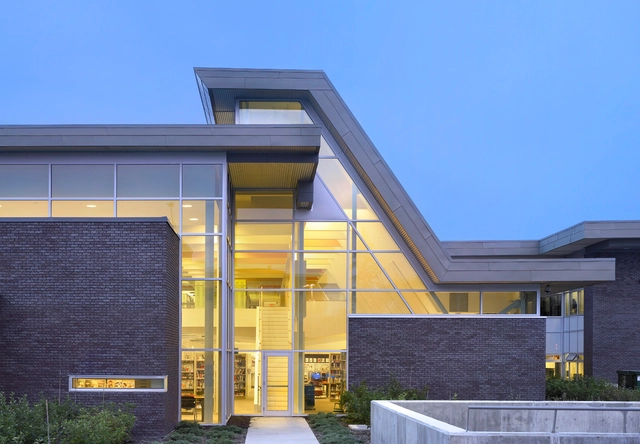 Montrose Cultural Centre / Teeple Architects - Cultural Architecture, Facade, Stairs